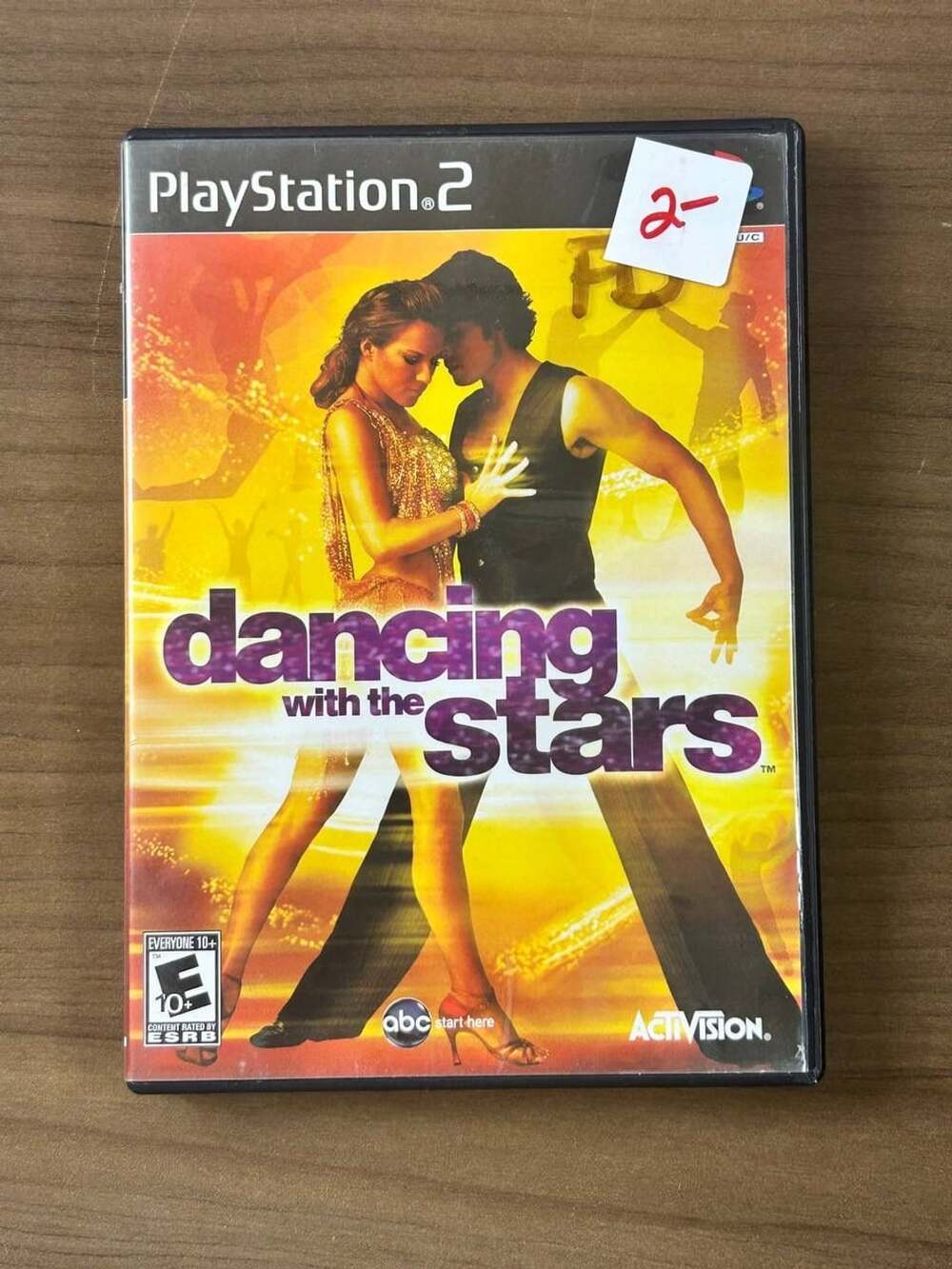 Dancing With the Stars Sony PlayStation 2 PS2 NTSC-U/C With Case & Manual